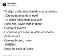 Enlace a Obsesionado con la química