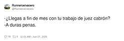 Enlace a Cuánto más duras, más ganas, por @Runnercervecero
