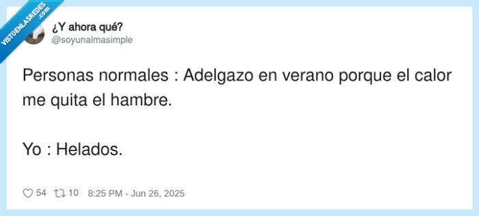 personas,normales,adelgazar,helados,verano