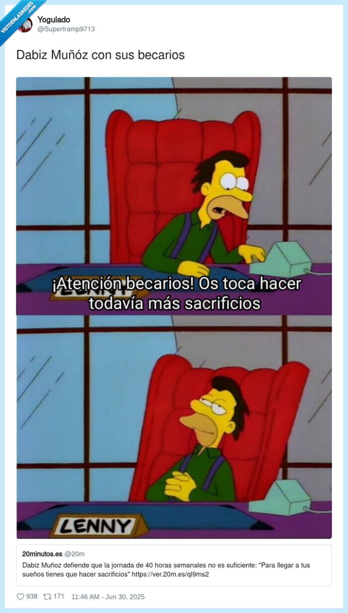 becarios,dabiz muñóz,esfuerzo,jornada laboral