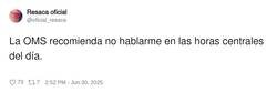Enlace a Con el calorcito no respondo, por @oficial_resaca