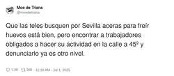 Enlace a Solo quieren carnaza y tonterías, por @moedetriana