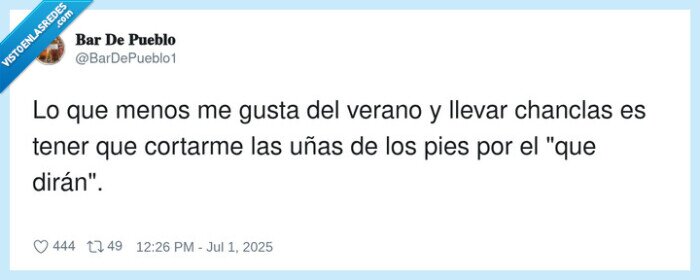 chanclas,cortarme,dirán,verano,llevar,gusta