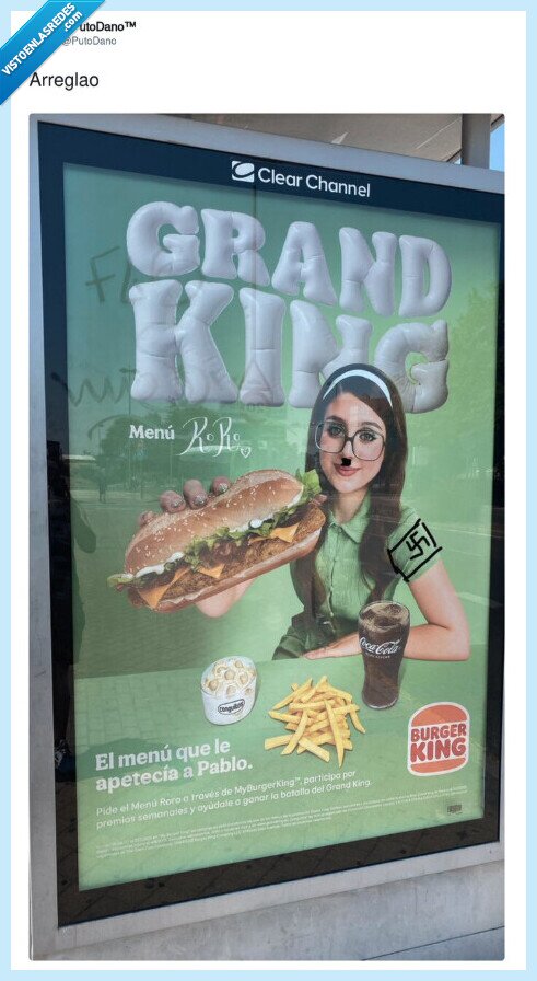 menu,burger king,roro,nazi