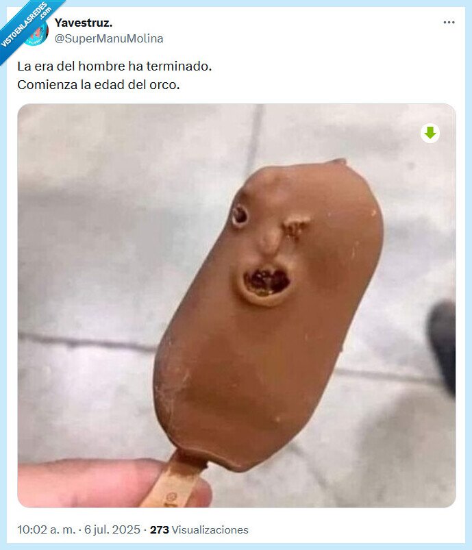 el señor de los anillos,helado,orco