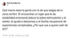 Enlace a Sois muy pesados con la zona de confort, por @rgonviu