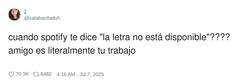 Enlace a Spoti, cúrratelo más, por @calabacitaduh
