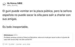 Enlace a Venga ya, por @Ma_WuKong