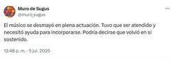 Enlace a Tuvo que dar la nota, por @muro_sugus