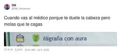 Enlace a Migraña con aura, por @SM_Horseman