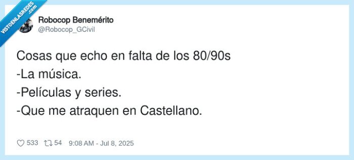 películas,castellano,atracar,música,80/90s,series