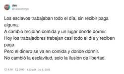 Enlace a El esclavismo en 2025
