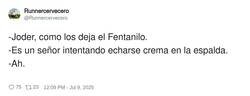Enlace a Una de las posturas más humillantes, por @Runnercervecero