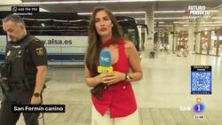 Enlace a Un perro encuentra en directo un poquito de droja en el culo de una chavala