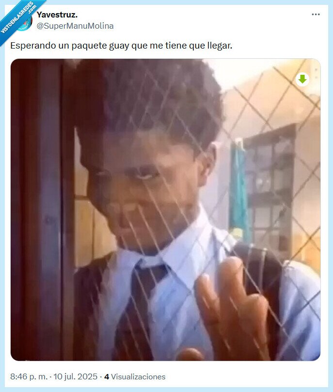 paquete,esperar,llegar