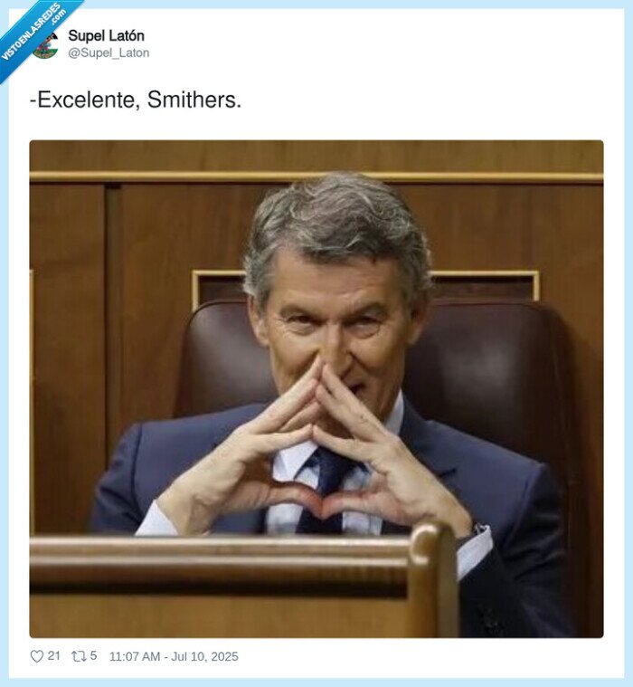 excelente,smithers,feijoo