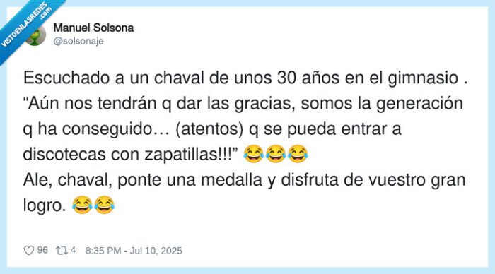 zapatillas,generación,discotecas,logros