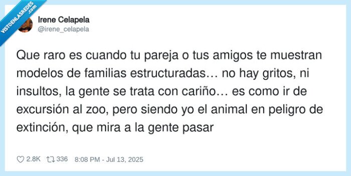 familias estructuradas,cariño,insultos