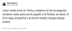 Enlace a Saben cómo reternerte, por @SantiLiebanaR