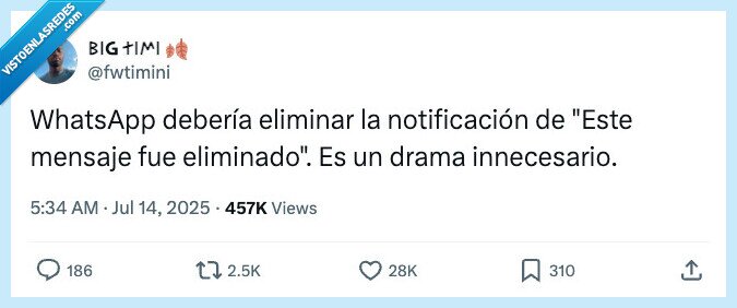 notificacion,mensaje eliminado,whatsapp