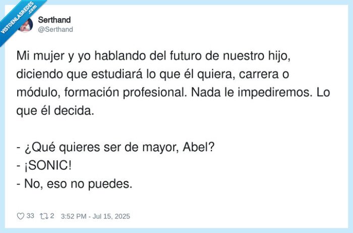 estudiar,hijo,sonic,mayor,futuro
