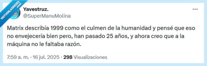 matrix,1999,peak,humanidad