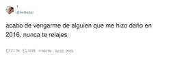 Enlace a 9 años preparando la venganza, nada mal, por @belikebei