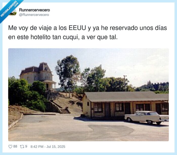 reservado,hotelito,cuqui,viaje,alfred hitchcock,eeuu,psicosis