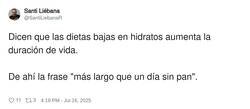 Enlace a Dietas bajas en hidratos, por @SantiLiebanaR