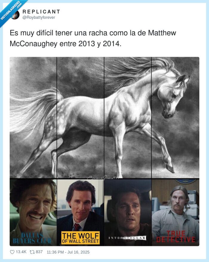 matthew mcconaughey,difícil