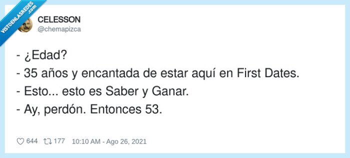 años,edad,restar,first dates,saber y ganar