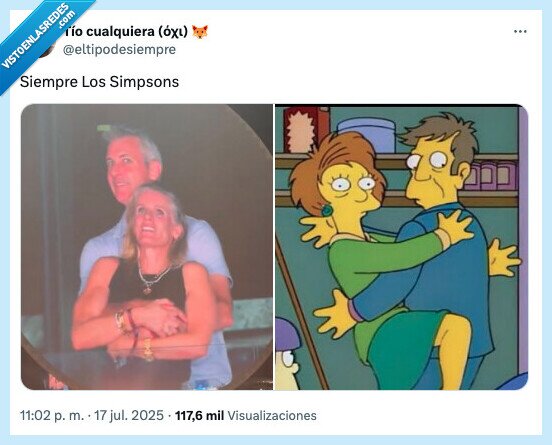 simpsons,coldplay,concierto,byron,pillada,cuernos