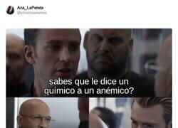 Enlace a De químico a anémico, por @ymuchosmemes