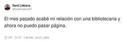 Enlace a Efectos secundarios, por @SantiLiebanaR