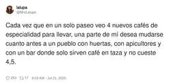 Enlace a Cafés a 7 pavos, y lo verán normal, por @MrsLalupa
