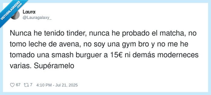 supéramelo,moderneces,tinder,probado,matcha,smash burger