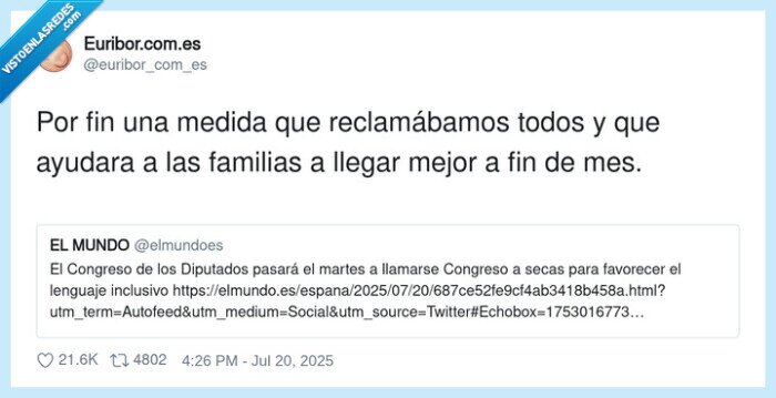 reclamar,familias,ayudar,fin de mes,congreso,inclusivo