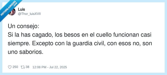 funcionar,besar,cuello,guardia civil
