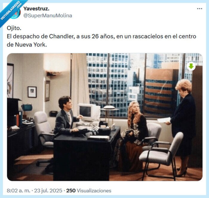 despacho,friends,chandler