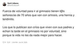 Enlace a Los verdaderos gymbros, por @SantiLiebanaR