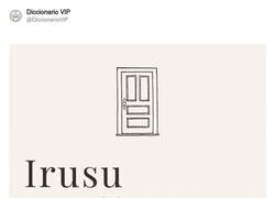 Enlace a Yo soy muy de irusu, por @DiccionarioVIP