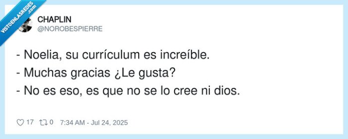 currículum,increíble,noelia núñez,gracias,muchas,gusta