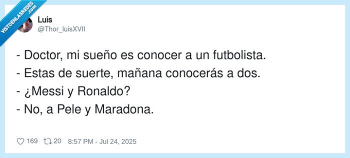 futbolista,conocer,maradona,doctor,dep,muerte,pele,suerte