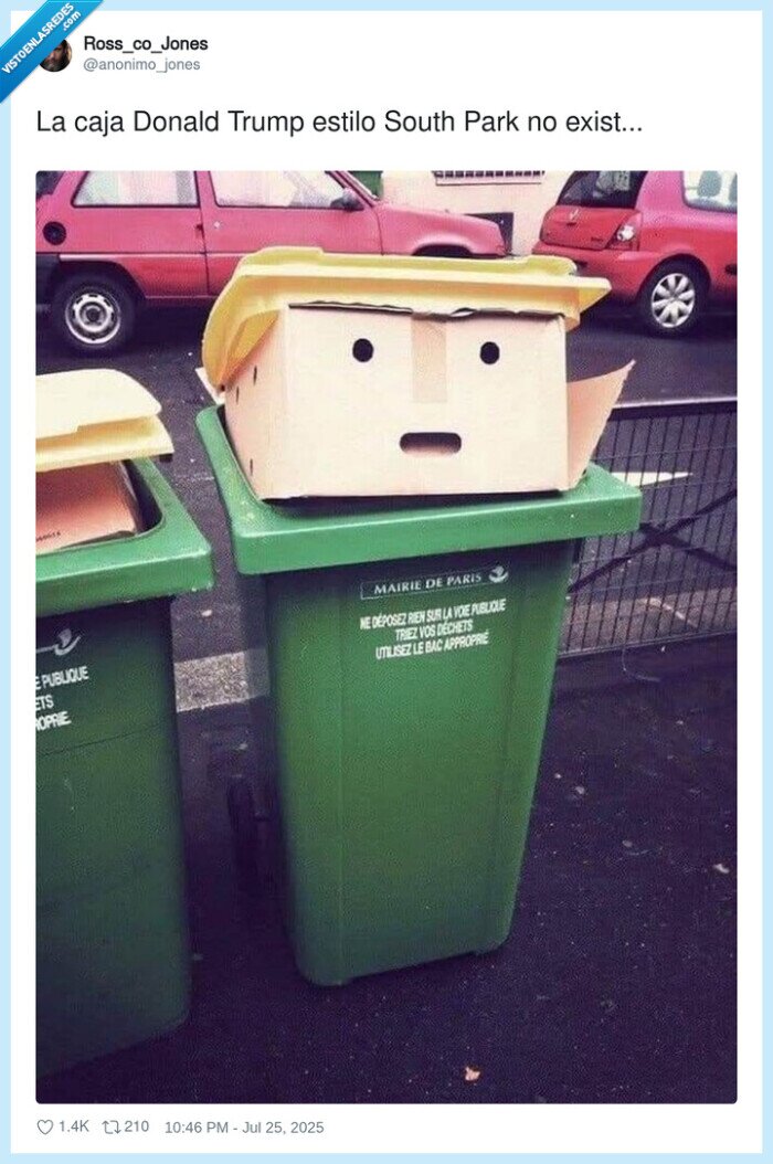 donald trump,estilo,south park,exist,caja