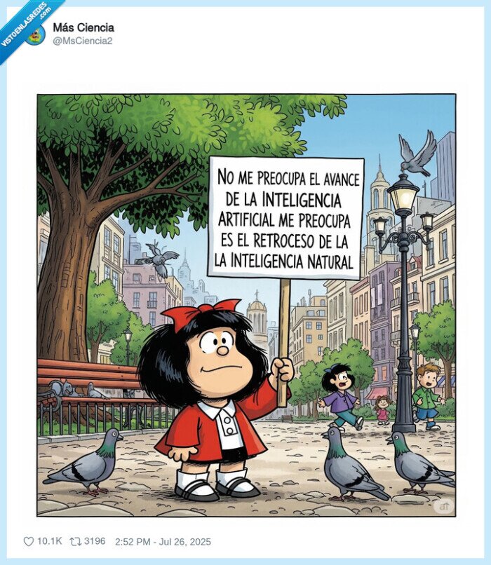 mafalda,inteligencia,ia,natural