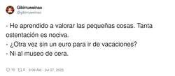 Enlace a Valorar las pequeñas cosas por no decir pobre como una rata, por @gibirruweinao