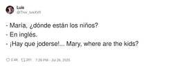 Enlace a ¿Dónde están los niños?, por @Thor_luisXVII