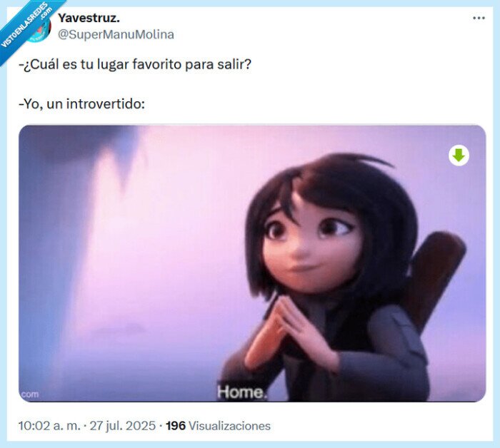 salir,introvertido,casa