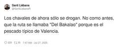 Enlace a No era la ruta del salmón con aguacate, por @SantiLiebanaR