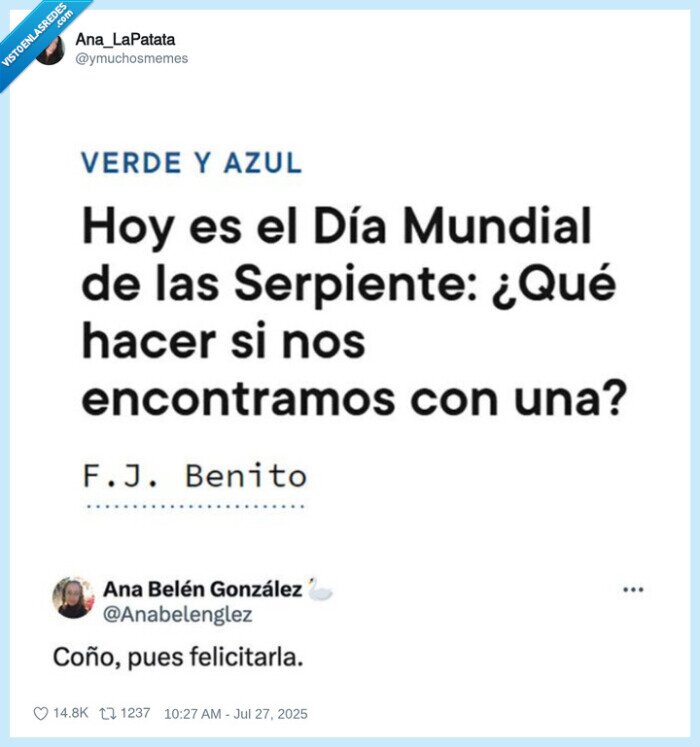 felicitar,serpiente,dia mundial